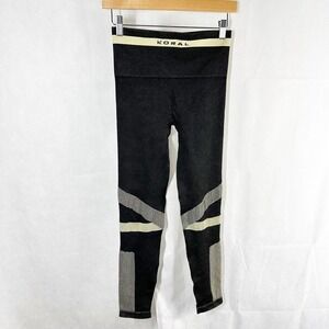 Koral Dixie Seamless Leggings Size Small Black Olive
